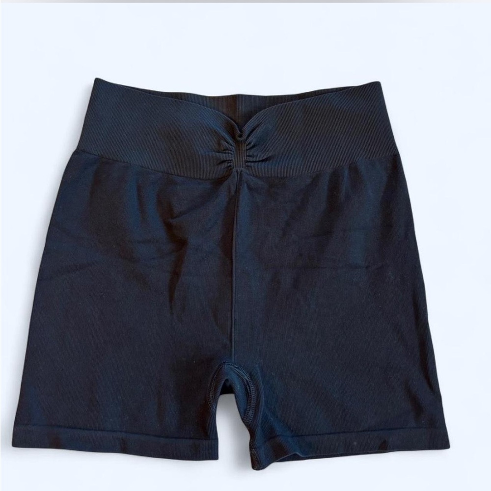Black spandex shorts